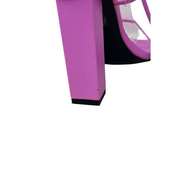 Public Desire pink strappy high heel sandals size 8 - Picture 14 of 15